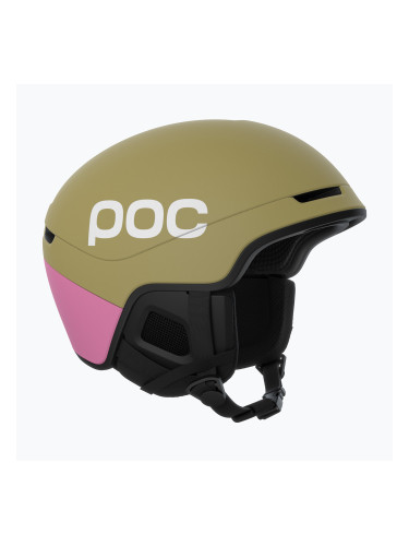 Скиорска каска POC Obex Contour olivine green matt/thulite pink matt