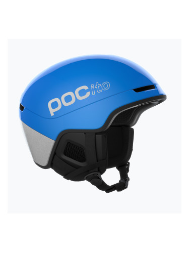 Детска скиорска каска POC Pocito Obex MIPS Jr fluorescent blue