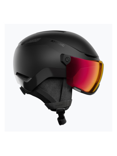 Скиорска каска Atomic Revent Visor Photo black/red photo
