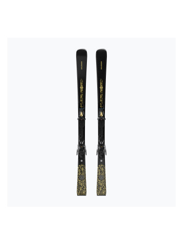 Дамски ски за спускане със ски автомати Salomon S/Max N°12 + MI11 GW black/glitter