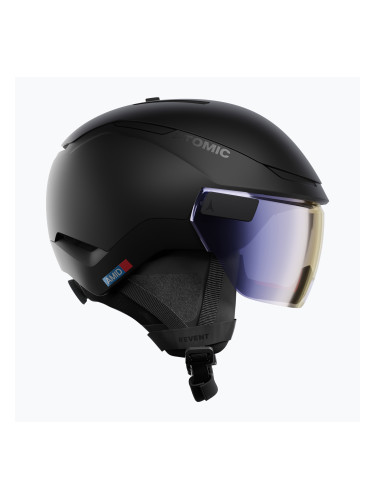 Скиорска каска Atomic Revent GT Amid Visor HD S1 black/yellow blue hd