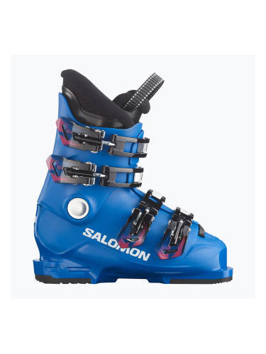 Детски ски обувки Salomon Equipe 60T L Jr race blue/white/equipe red