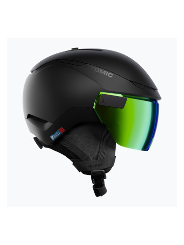 Скиорска каска Atomic Revent GT Amid Visor HD black/green hd