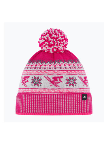 Зимна шапка Eisbar Retroski Pompon pitti pink