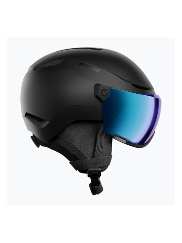 Скиорска каска Atomic Revent Visor Stereo black/blue stereo