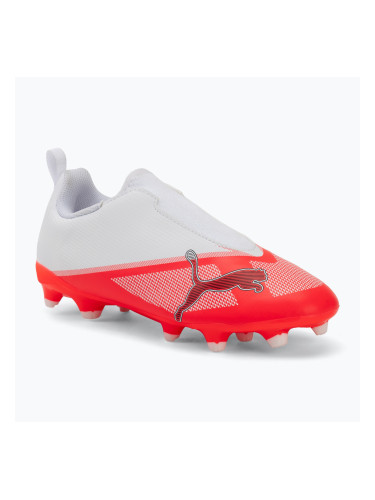 Детски футболни обувки Puma Ultra 7 Play LL FG/AG Jr Ultra Red/Puma Black/Puma White