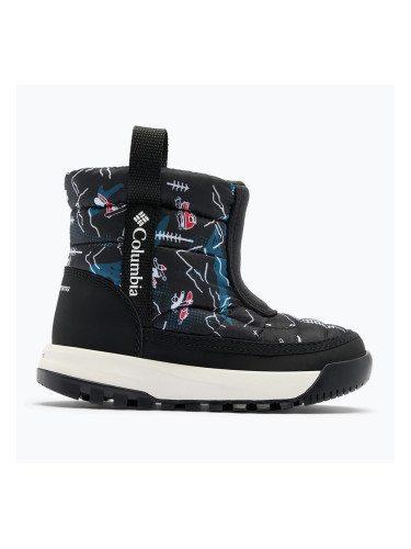 Детски ботуши за сняг Columbia Youth Snowtrot Mid Black/Black Mountopia