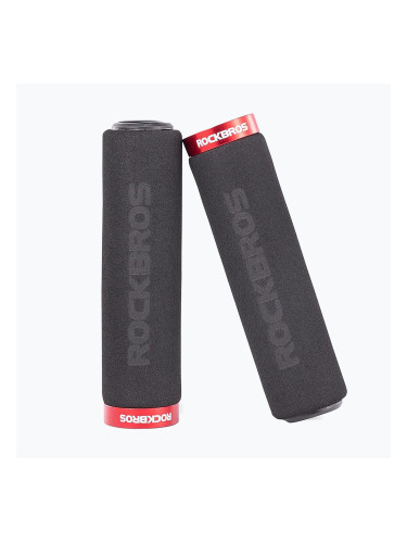 Ръкохватки за кормило Rockbros BT1001 Handlebar Grips black/red