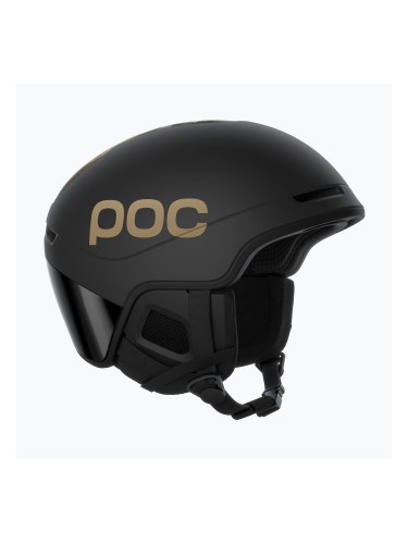 Скиорска каска POC Obex Contour Marco Odermatt Ed. uranium black/podium gold