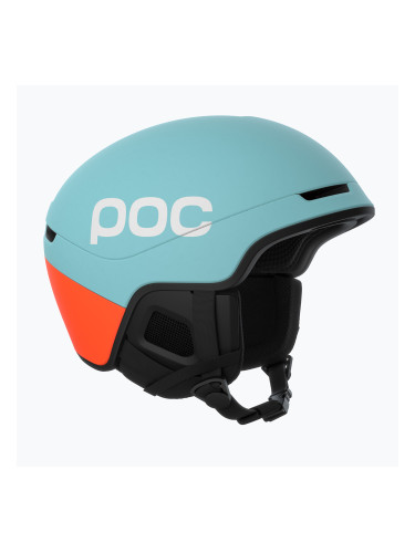 Скиорска каска POC Obex Contour indicolite blue matt/carnelian orange matt
