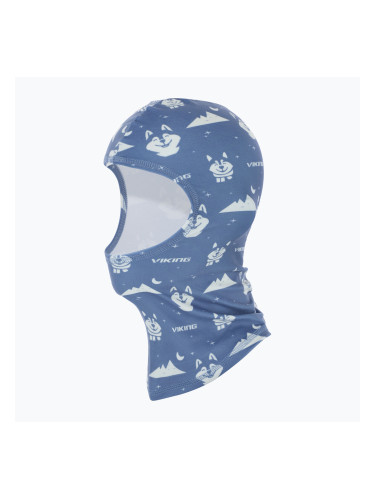 Детска шапка маска Viking Kenai blue/white