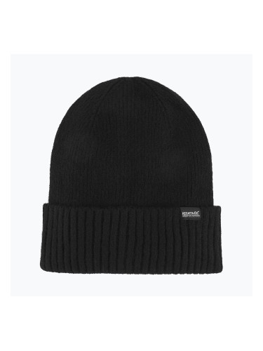 Дамска зимна шапка REGATTA Ribbed Basic black