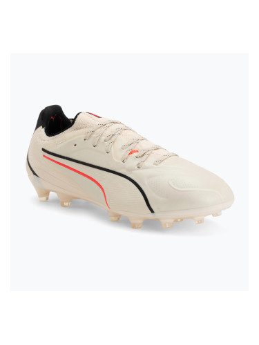 Футболни обувки PUMA King 20 Ultimate FG/AG sugared almond/puma black/ultra red