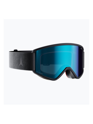 Скиорскa маска Atomic Savor L Stereo black/pink blue stereo