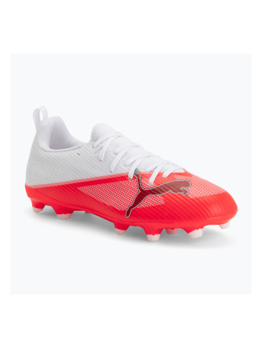 Детски футболни обувки PUMA Ultra 7 Match FG/AG Jr ultra red/puma black/puma white