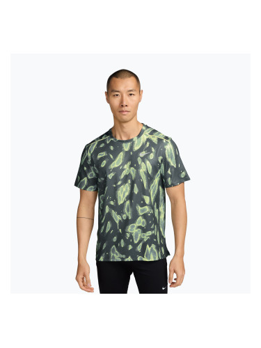 Мъжка тениска за бягане Nike Miler Dri-Fit UV camo green