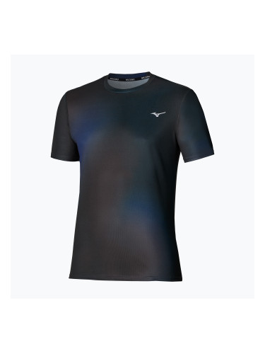 Мъжка тениска за бягане Mizuno Core Graphic Short Sleeve black/blue