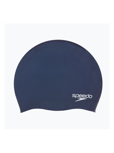 Плувна шапка  Speedo Plain Moulded Silicone dusk purple