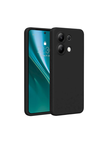 Силиконов кейс iPaky матиран, За Xiaomi Redmi 17, Черен