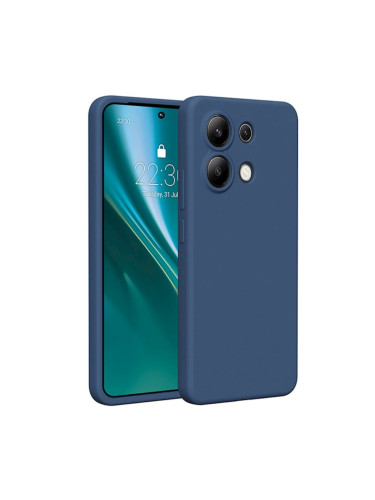 Силиконов кейс iPaky матиран, За Xiaomi Redmi 17, Тъмносин