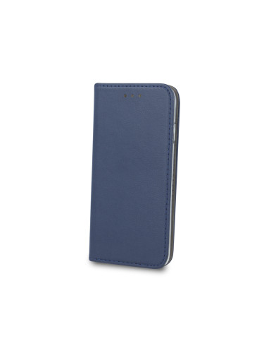 Калъф тефтер флип bSmart Magnetic Book страничен, За Xiaomi Redmi 17, Тъмносин