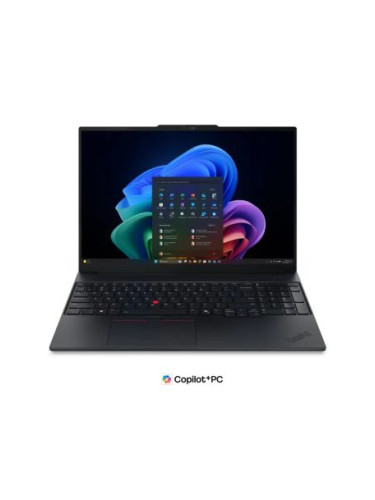 Lenovo ThinkPad E16 G4 16" WUXGA IPS Intel Core Ultra 7 355 16GB RAM 512GB SSD Win11Pro BG kbd - Black