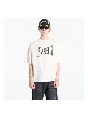 Тениска Palm Angels Vintage Box Logo Loose Tee Off White/ Black S