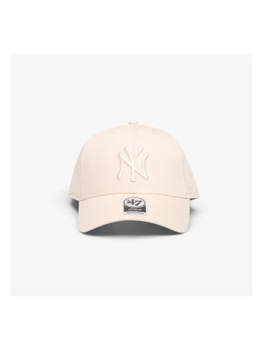 Шапка '47 Brand MLB Mvp Raised Basic New York Yankees Cap Beige Universal