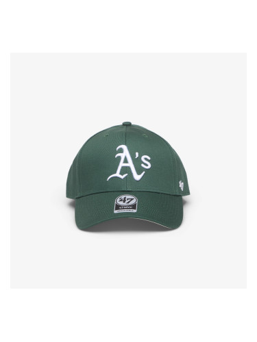 Шапка '47 Brand MLB Mvp Raised Basic Oakland Athletics Cap Dark Green Universal