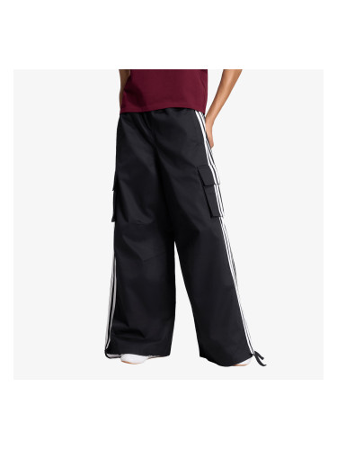 Панталони adidas Firebird Adilenium Twill 3-stripes Cargo Pants Black/ White XL