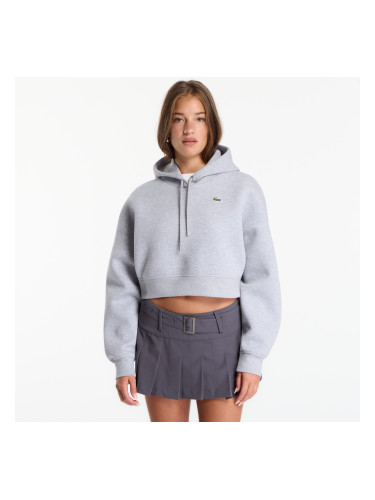 Суитшърт Lacoste Zipped Hoodies Silver Chine 36