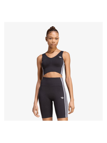 Сутиени adidas Essentials 3 Stripes Seamless Bralette Black L