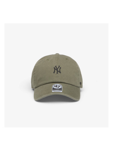 Шапка '47 Brand MLB Clean Up Base Runner New York Yankees Cap Urban Olive Universal