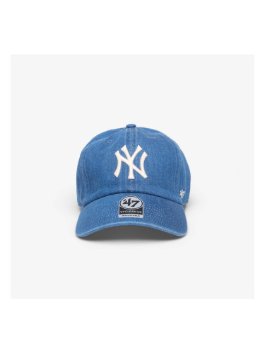 Шапка '47 Brand MLB Clean Up Lennon New York Yankees Cap Denim Blue Universal