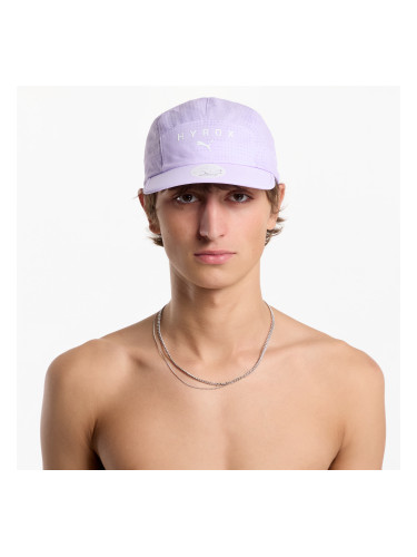 Шапка Puma X Hyrox Running 5 Panel Cap Graphic Light Lavender Universal