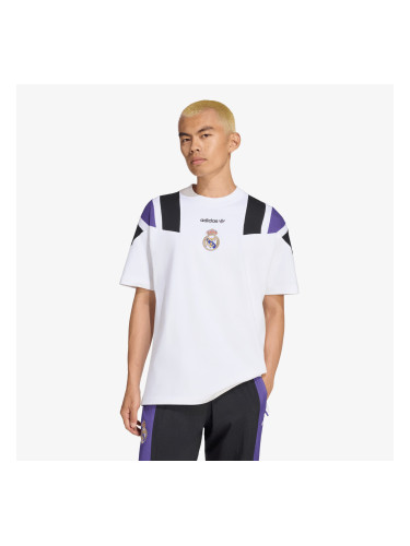 Тениска adidas Real Madrid EQT Tee White S
