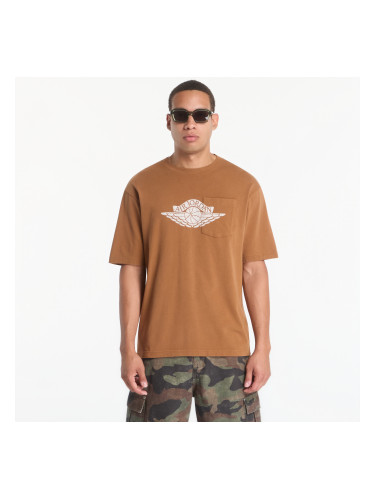 Тениска Jordan Flight Essentials Men's Pocket T-Shirt Lt British Tan/ Shadow Brown S