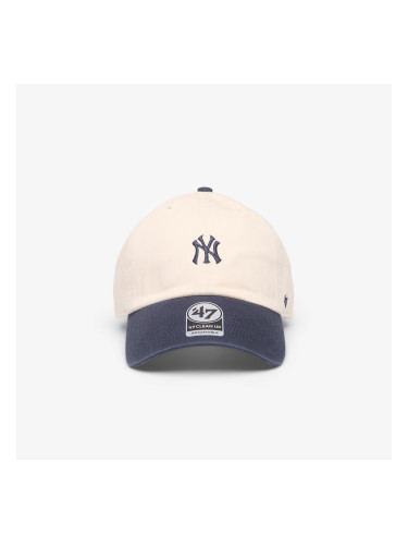 Шапка '47 Brand MLB Clean Up Base Runner New York Yankees Cap Natural Universal