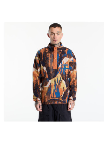 Суитшърт Columbia Helvetia™ II Printed Half Snap Fleece Teak Brown Soarin S