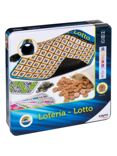  Детска игра Лото (метална кутия)