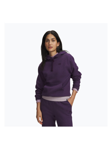 Дамски суитшърт Under Armour Rival Fleece Hoodie purple echo light heather/purple echo