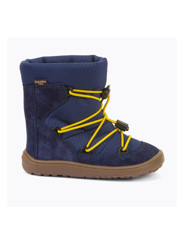 Детски ботуши за сняг тип „barefoot“ Froddo Barefoot Tex Track Wool blue