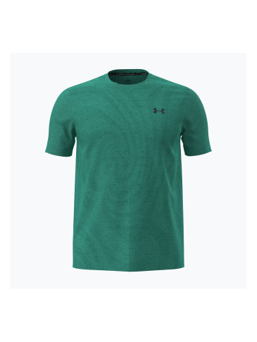 Мъжка тренировъчна тениска Under Armour Vanish Seamless Novelty SS Geode Green/Ultimate Black