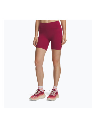 Дамски тренировъчни шорти Under Armour Motion Bike Shorts claret/ox blood