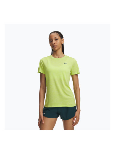 Дамска тренировъчна тениска Under Armour Tech Twist green citrine/arden green