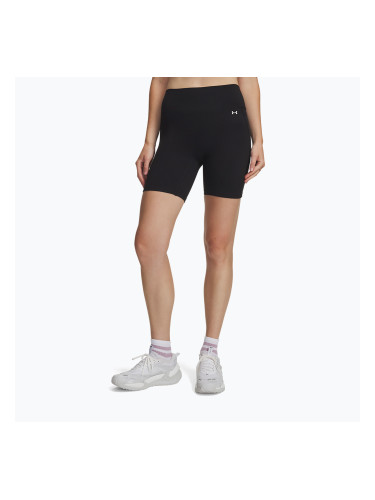 Дамски тренировъчни шорти Under Armour Motion Bike Shorts ultimate black/white