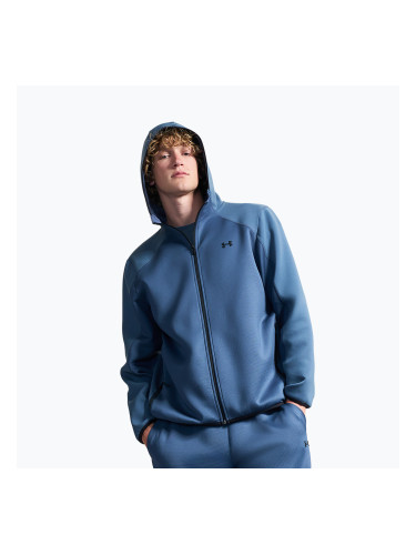 Мъжки суитшърт за тренировка Under Armour Unstoppable Fleece downpour gray/black