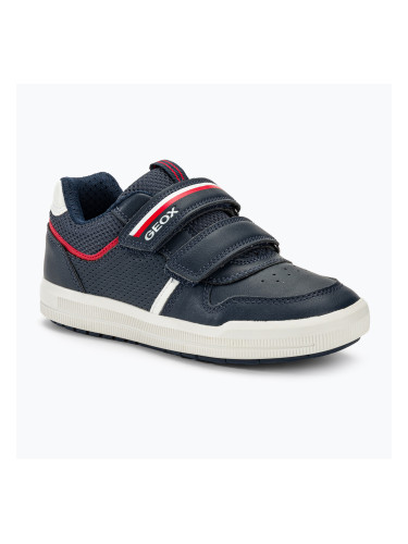 Младежки обувки Geox Arzach ocean blue/red