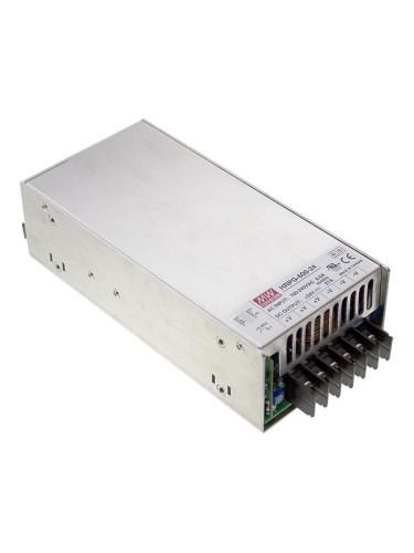 Импулсно захранване, за LED осветление, 24VDC, 648W, 230VAC, 27A, IP20, HRP-600-24