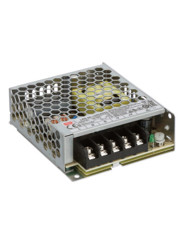 Импулсно захранване, за LED осветление, 12VDC, 50.4W, 230VAC, 4.2A, IP20, LRS-50-12